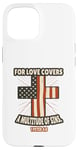 Coque pour iPhone 15 1 Pierre 4:8 Écriture des versets de la Bible