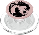 Alice in Wonderland and the Cheshire Cat PopSockets PopGrip for MagSafe