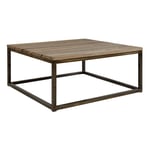 Anson soffbord charcoal teak 100x100 cm