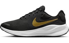 Nike Femme W Revolution 7 Running Shoe, Black/Metallic Gold-White-DK Smoke Grey, 42 EU