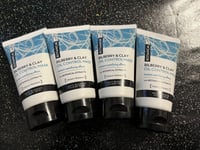 4x  Botanical Lab Bilberry & Clay Oil Control Mask Mattifying Effect Vegan 50ml