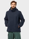 Jack Wolfskin Mens Stormy Point 2L Jacket - Blue, Blue, Size L, Men