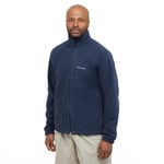 Columbia Mens Fast Trek Fleece Jacket - Navy - Size Small