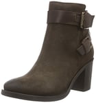 Tommy Jeans Femme I1385vy 10c Bottes à Tige Courte, Marron café 212, 39 EU