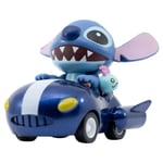 Lilo & Stitch Zoom Hero Pullback Vehicles - Blue Car w/ Scrump - Brand New