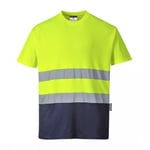 Portwest Mens Contrast Hi-Vis Comfort T-Shirt - XXL