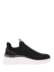 KG Kurt Geiger Layla Embellished Knitted Slip-On Trainers, Black