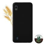 Coque silicone unie Biodégradable Noir compatible Samsung Galaxy A10 - Neuf