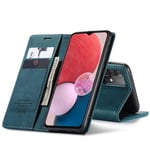 CaseMe Smart Magnet FlipCase Samsung Galaxy A13 4G - Sininen