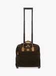 Bric's Life Carry-On Wheeled Laptop Suitcase Bag, Green Olive