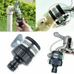 Universal Tap To Garden Hose Pipe Connector Mixer Kitchen Adaptor 13mm - 17mm Uk