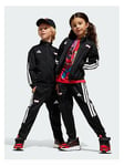 adidas Marvel Spider-Man Tiro Suit Kids, Black/White, Size 6-7 Years