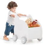 Baby Walker Push Toy Toddler Toy Cart Elephant Shape Cute HDPE Kids Push Toy