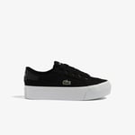 Sneakers Ziane Platform femme Lacoste en textile Taille 39.5 Noir/blanc