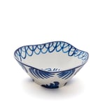 Seletti - Porcelain Salad Bowl Classic On Acid 18,7 x 17,2 cm H 7,5 cm - Pajaro - Salladsskålar - diesel - Porslin