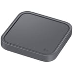 Samsung Pad Induction Plat, Charge Rapide 15W USB (Chargeur Secteur Non Inclus) Noir