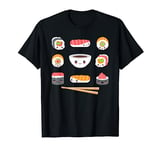 Funny Japanese Food Sushi Kawaii Sushi Lovers Anime Otaku T-Shirt