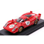 [FR] Best Model FERRARI 312 P COUPE' N.39 LM 1970 SPARE CAR ADAMOWICZ-POSEY 1:43