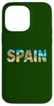 Coque pour iPhone 14 Pro Max Tenue de voyage de vacances en Espagne