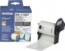 Brother P-Touch QL 600 G - CD/DVD etikett 58 hvit film papir (100) DK11207 86971