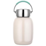 XUDREZ Mini Insulated Stainless Steel Water Bottle,9oz/260ml Small Vacuum Metal Thermos Water Bottle Leak Proof Flask for Sports Juice Milk Tea Vacuum Hot and Cold Water Coffee Bottle Light Pink