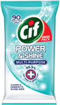 Cif Professional Multi Purpose Antibacterial Wipes 100pc Kills 99.9% of Bacteria and Viruses