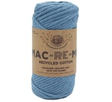 Lion Brand Yarn Company Mac-Re-Me Fil, Coton, Denim, 7oz/200g77yd/70m