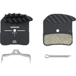 Shimano H03A Resin Compound Disc Brake Pads - With Cooling Fins - Bike / Cycle