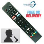 Original Logik Voice TV Remote Control for L43AUE21 L50AUE21 L58AUE21 L65AUE21