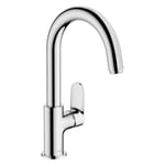 Hansgrohe Vernis Blend Bathroom Basin Mixer Tap Single Lever Swivel Spout Chrome