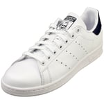 adidas Stan Smith Mens Classic Trainers in White Navy - 3.5 UK