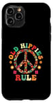 Coque pour iPhone 11 Pro Old Hippies Rule Hippie Vintage Costume Hippy Travel Fan