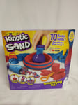 Kinetic Sand Sandisfying Set with 906 g of Sand and 10 Tools, Aged 3+