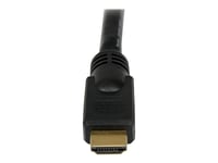 StarTech.com Câble HDMI haute vitesse Ultra HD 4K x 2K de 10m - Cordon HDMI vers HDMI - Mâle / Mâle - Noir - Plaqués or - Câble HDMI - HDMI mâle pour HDMI mâle - 10 m - noir