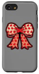 Coque pour iPhone SE (2020) / 7 / 8 Valentines Day Coquette Bow Cute Heart Ribbon Love Retro