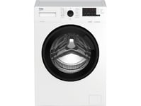 Pralka Beko Beko Skalbimo Mašina Wue7612xbws, 7Kg, Energy Class A, 49 Cm, 1200 Rpm, Inverter Motor, Steam Cure, Hygiene+