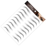 Tattoo Eyebrow Stickers Hair Like Peel Off 6D Semi Permanent Eyebrow Trankers