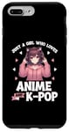 iPhone 7 Plus/8 Plus Just a Girl Who Loves Anime and K-Pop Anime Merch Japanese Case