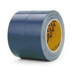 Ruban adhésif Duct Tape pack de 2 Premium 48 MMx32M chaque rouleau rubans résistants multi-usages idéal pour l'artisanat codage couleur et projets de bricolage couleur Bleu foncé