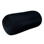 Neck Pillow Travel Cushion Soft Support Flight Shape Head Rest Microbead Black