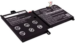 Kompatibelt med Hp Pavilion x360 11-k050tu, 7.6V, 4000 mAh