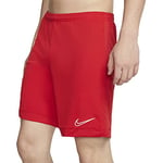 Nike Dri-fit Academy SF Short De Football Homme, Université Rouge/Universite Rouge/Blanc, M