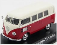 NOREV 840216 Volkswagen - T1 Minibus Autoverhuur Rotterdam 1958 - Red Blanc - 1