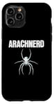 Coque pour iPhone 11 Pro Drôle Enthusiast Entomologie Arachnerd Spider Arachnid Nerd