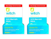 Witch SOS Blemish Stick 10g with witch Hazal Active Pack of 2