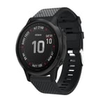 Garmin Instinct E 40mm Armband i silikon, Svart