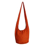 PANASIAM Shoulder bag Asanoha Design in orange, M