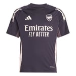 Arsenal Tränings T-Shirt Tiro 24 - Lila Barn - adidas, storlek 140 cm