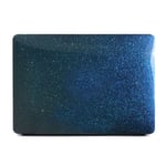 Convient pour Apple notebook case MacBook air 13 pro 14 pouces Apple computer protection case - glitter blue (flat) - new air13 (A1932)