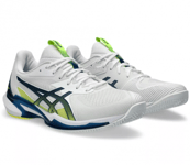 Asics Speed FF 3 White/Mako Blue Clay/Padel Mens - 2024 (46)